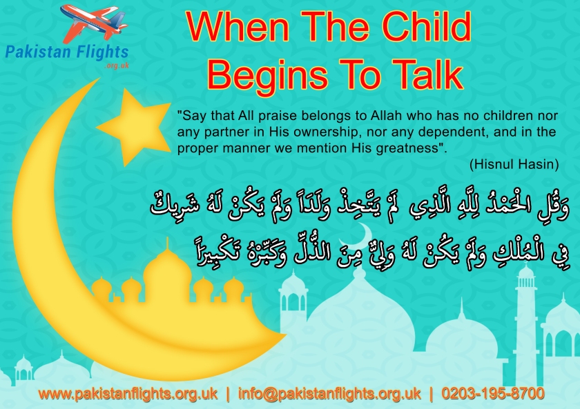 When The Child begain To Talk